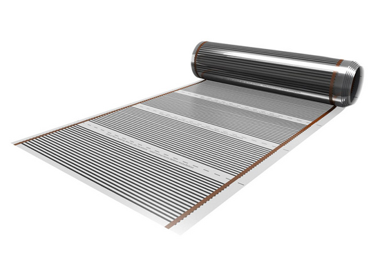 Verwarming Folie Set 25 m² / 3000 Watt Set met MRC-thermostaat | Wit - afb. 7