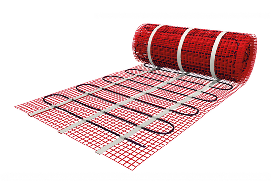 Verwarmingsmat Set 1,5 m² / 225 Watt Set met C16-thermostaat | Zwart (inbouw) - afb. 6