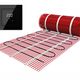 Verwarmingsmat Set 1m² / 150 Watt Set met ET44-thermostaat | Zwart (inbouw) - afb. 1