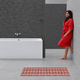 e-HEAT Mat Set met zwarte C16-thermostaat 1,00 m² / 150 Watt - afb. 3