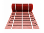 Verwarmingsmat 3,5 m² / 525 Watt (0,5m x 7m)