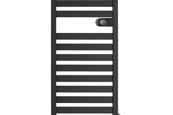 ZION Elektrische Badkamerradiator 750 Watt | Antraciet (RAL 7016) - afb. 1